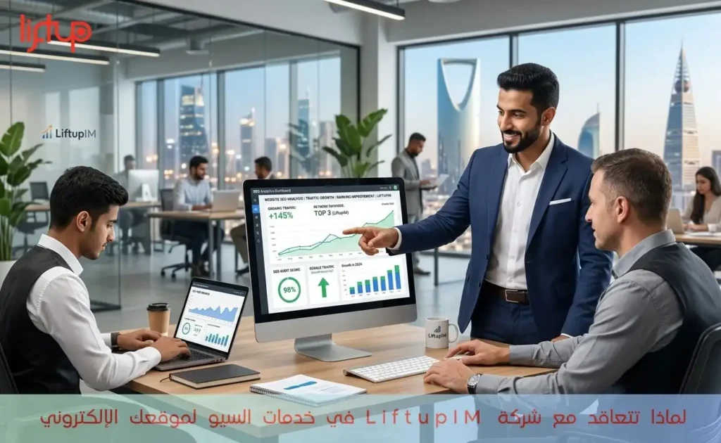 لماذا تتعاقد مع شركة LiftupIM في خدمات السيو لموقعك الإلكتروني