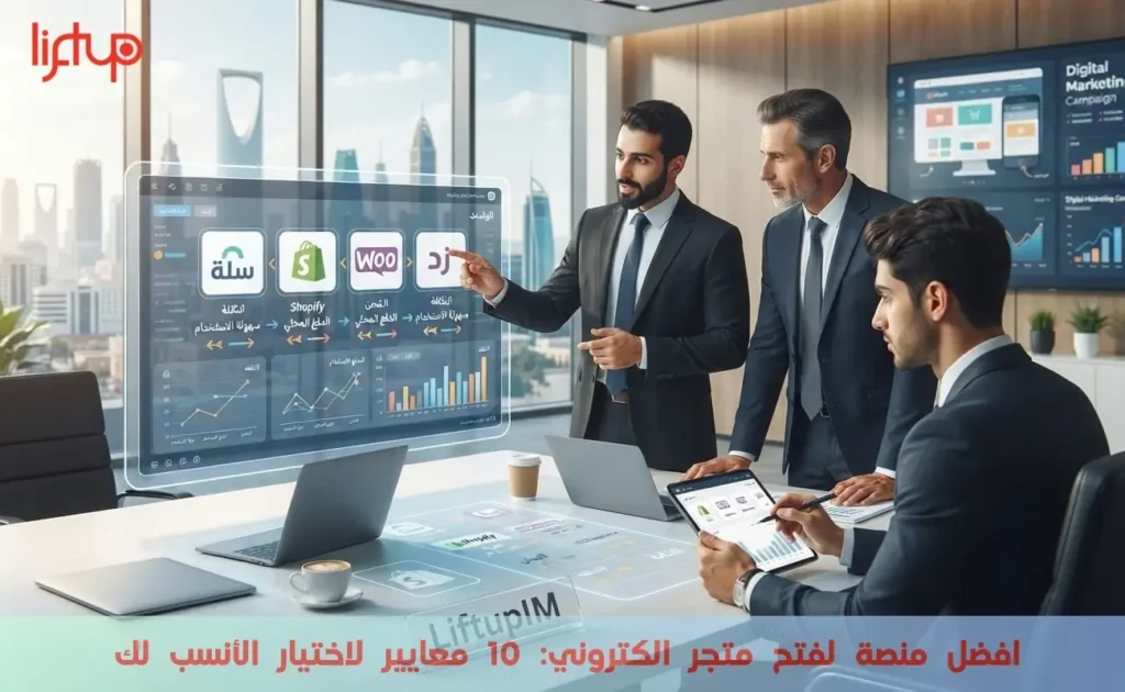 افضل منصة لفتح متجر الكتروني