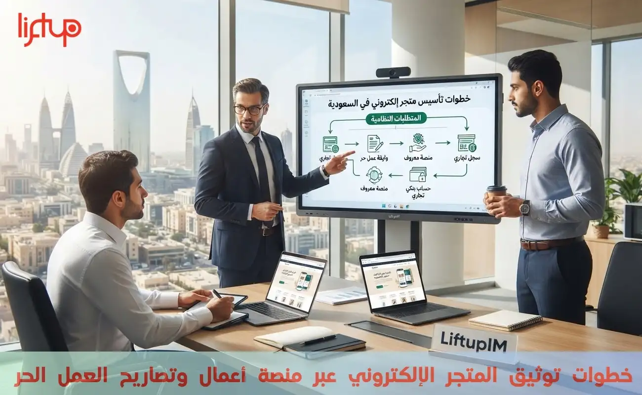 خطوات توثيق المتجر الإلكتروني عبر منصة أعمال وتصاريح العمل الحر