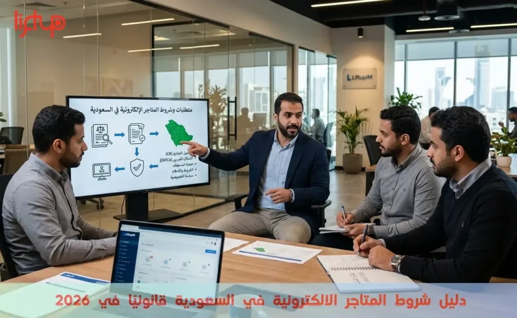شروط المتاجر الالكترونية في السعودية